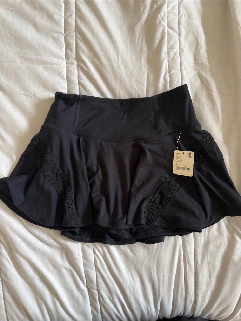 NWT Free people skort with Built-In Shorts